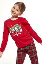 Cornette Katoenen Familie Pyjama Meisjes | Lange Mouw Lange Broek | Kerst Winter Matching Gezin Pyama | Family Time 594/159 592/159 122/128