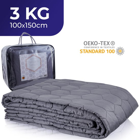 Beecomfi Verzwaard deken set 100 x 150 cm 3 kg