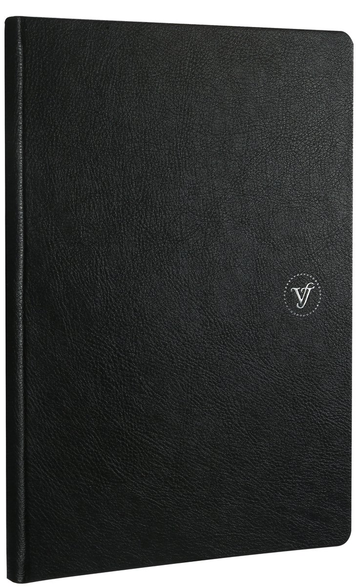 Victoria's Journals Smyth Zipper Folder Refill - Navulling Notitieboek - Vegan Leer A5 Gelijnd Notitieboek
