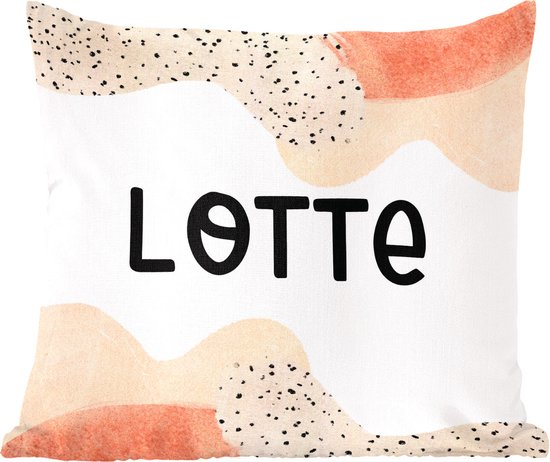 Coussins Coussins décoratifs - Oreillers Salon - 45x45 cm - Lotte - Pastel - Fille