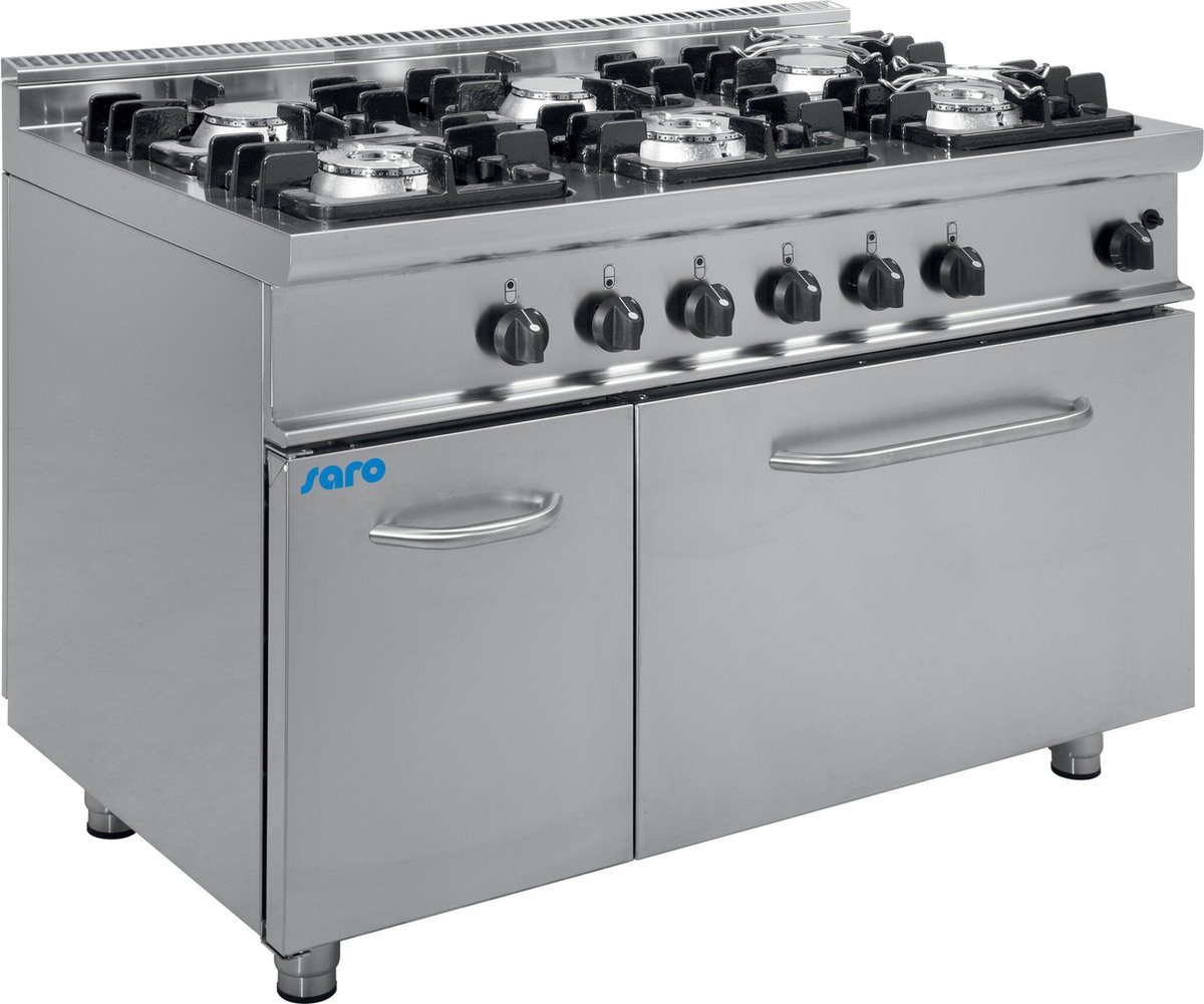 Gashaard Met Gasoven - KUPG6LN - Saro 423-1040 - Horeca & Professioneel