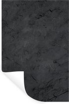 Muurstickers - Sticker Folie - Grijs - Cement - Beton - Industrieel - Structuur - 80x120 cm - Plakfolie - Muurstickers Kinderkamer - Zelfklevend Behang - Zelfklevend behangpapier - Stickerfolie