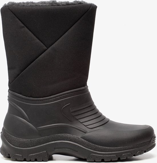 Gevoerde heren snowboots - Zwart - Maat 41/42 - Moonboots