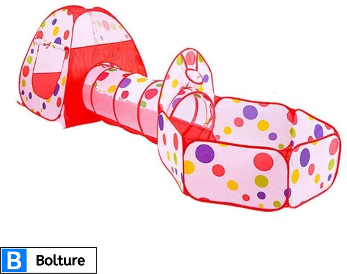 Bolture Kinderbox - Speelbox - Babybox - Speelbox - Grondbox - Kruipbox - Playpen - Basketbalpaal - Roze