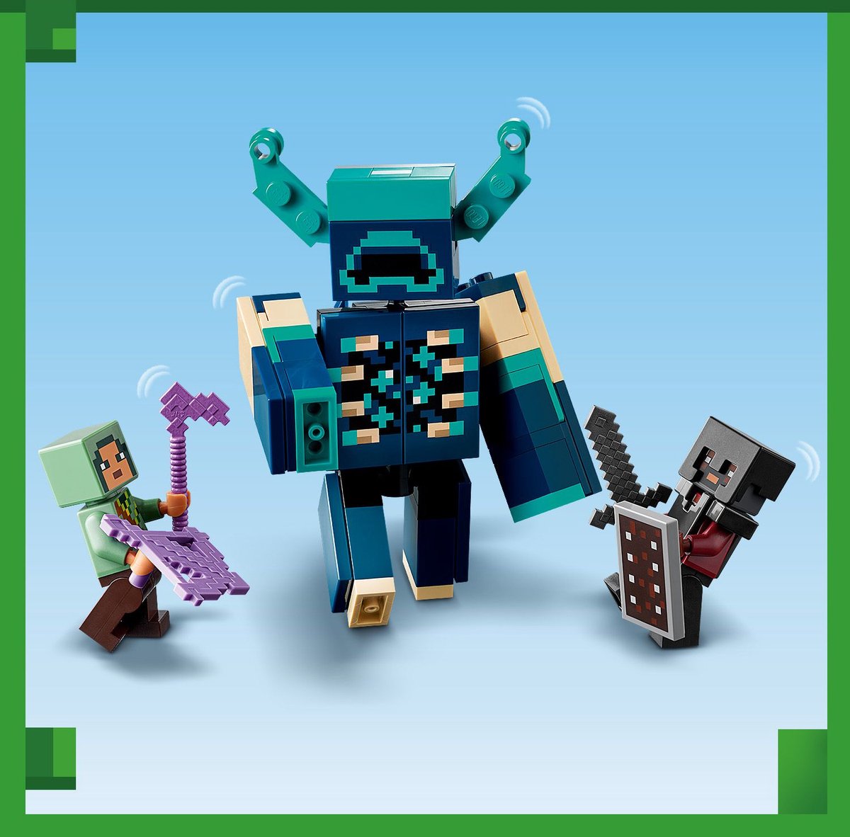LEGO Minecraft Het Duistere Gevecht, Constructie Speelgoed Set met Bioom 21246 — cadeau in Spellen & Speelgoed - foto 6