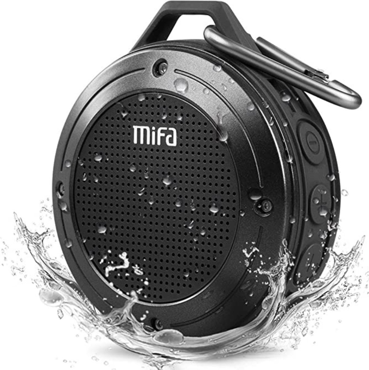 MIFA F10 Draadloze Bluetooth Mini Speaker - Zwart - Krachtig geluid - Waterdicht