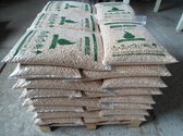 HERMANN PELLET MEISTER - Pellets Voor Pelletkachel - 4020KG (4 pallets) - Houtpellets - Pelletkorrels 8mm - Verwarming Houtpellets - Class A1 - Acacia Wood