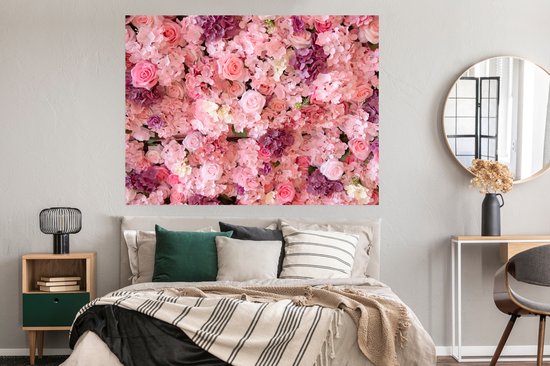Affiche Fleurs - Rose - Roses - 160x120 cm XXL