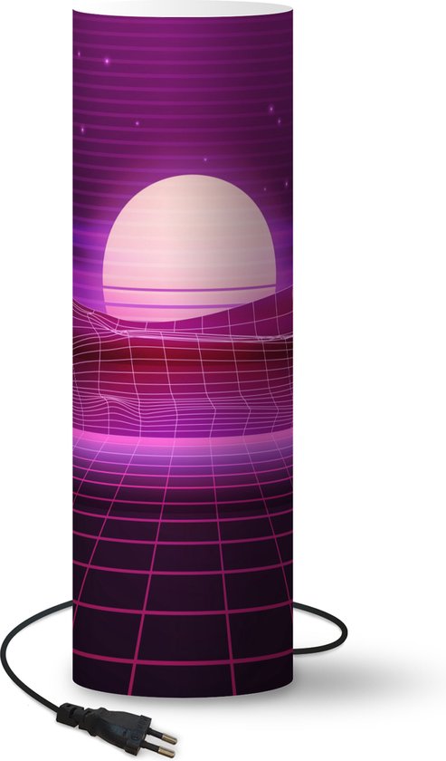 Lampe Gaming - Neon - Spells - 70 cm de haut - Ø30 cm - Y compris