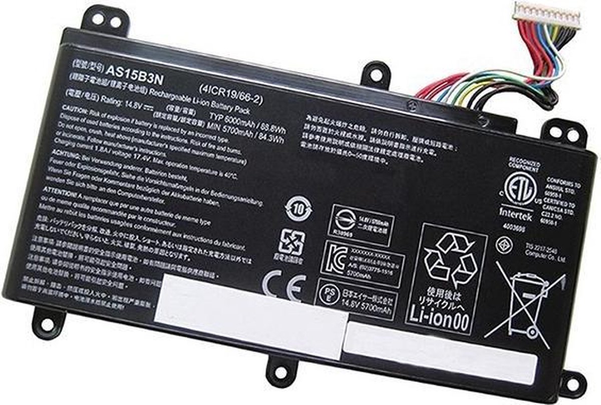 CoreParts MBXAC-BA0086 notebook reserve-onderdeel Batterij/Accu