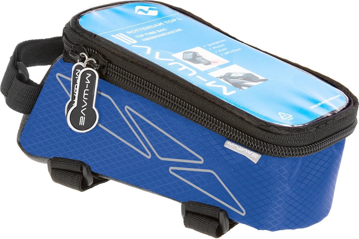 M-wave Frametas Rotterdam 1 Liter Blauw