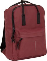 New-Rebels® Mart - Backpack - Waterafstotend - Burgundy Rood IV - 28x16x39cm - Rugtas - Rugzak