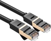CAT7 vergulde dubbel afgeschermde volledig koperen LAN-netwerkkabel, lengte: 10m