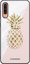 Samsung A50/A30s hoesje - Ananas | Samsung Galaxy A50 case | Hardcase backcover zwart