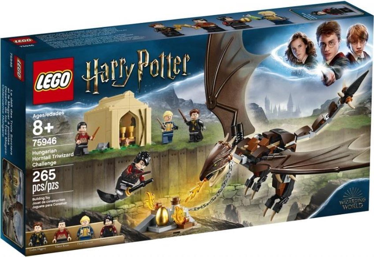 LEGO Harry Potter Magyar à pointes du Tournoi des Trois Sorciers et la  Coupe de feu... | bol.com