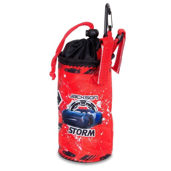 Disney Draagtas voor drinkbeker school - Disney Cars 0,5 Liter Rood — afbeelding 3