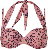 TC WoW - Ten Cate - Wild Animal Multiway Bikini Top - maat 38B - Roze