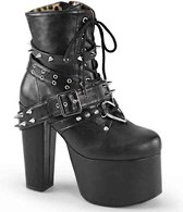 Demonia Plateau Laarzen -36 Shoes- TORMENT-700 US 6 Zwart