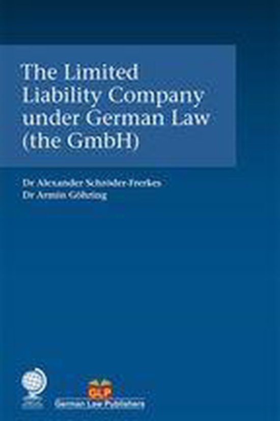 The Limited Liability Company under German Law (the GmbH) - cover