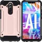 iMoshion Rugged Xtreme Backcover Huawei Mate 20 Lite hoesje - Rosé Goud