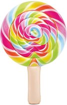 Opblaasmatras - lolly vorm - 208x135 cm - Intex