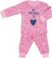 Frogs and Dogs - Pyjama All You Need - Roze - Maat 98 - Meisjes