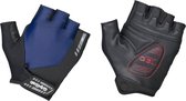 GripGrab - ProGel Padded Korte Vinger Zomer Fietshandschoenen - Navy - Unisex - Maat L