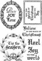 Stempel - Clear stamp - Kaisercraft -  Letters to santa