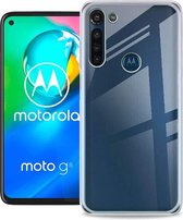 Motorola Moto G8 hoesje - Soft TPU case - transparant