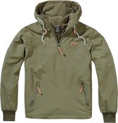 Brandit Windbreaker jacket -S- Pull Over Groen