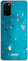 Samsung Galaxy S20+ Hoesje Transparant TPU Case - Confetti #ffffff