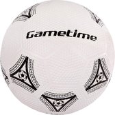 Gametime Straatvoetbal Rubber Maat 5 Zwart/wit