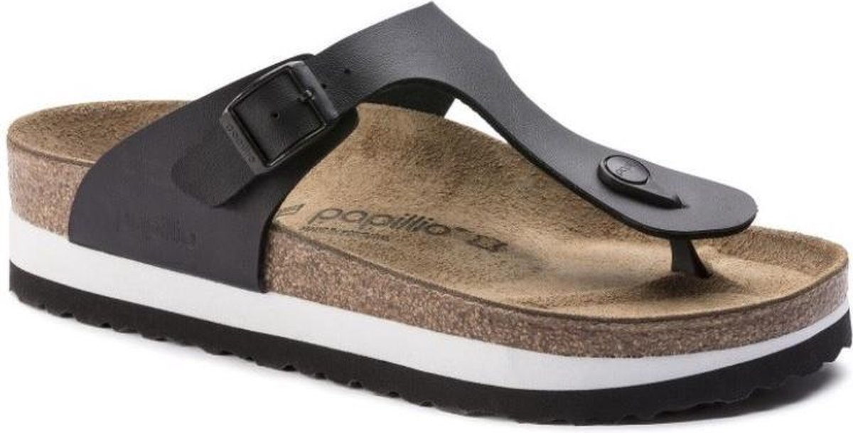 Papillio Gizeh zwart regular slippers dames (1014979) | bol.com