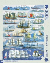 New York Puzzle Company Navires ~ Ships - 1000 pieces