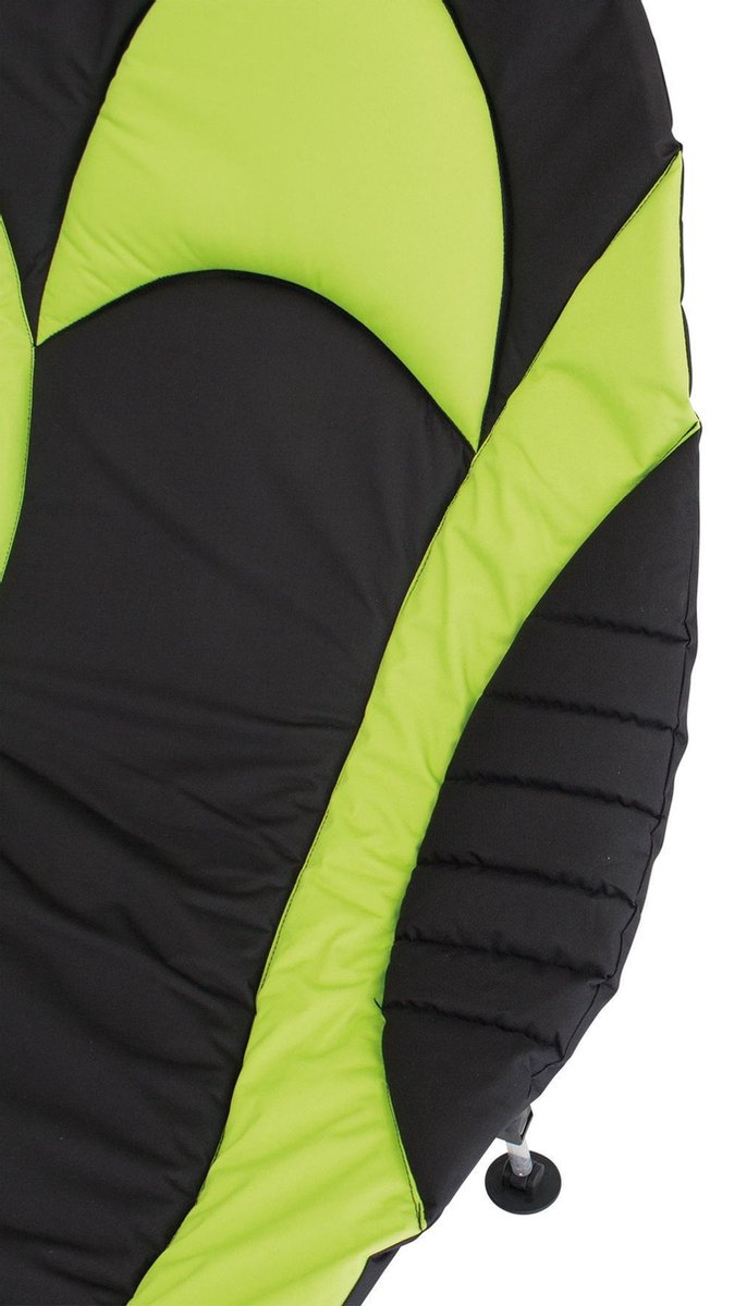 Eurotrail Kampeerbed Queen - Zwart/Lime van Eurotrail — afbeelding 3