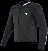 Dainese Intrepida Mat Black Leather Motorcycle Jacket 56