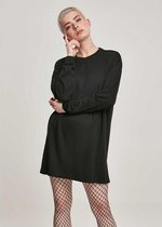 Urban Classics Korte jurk -XS- Modal Terry Crew Zwart