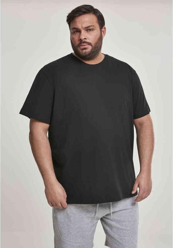 Urban Classics - Basic Heren T-shirt - 5XL - Zwart