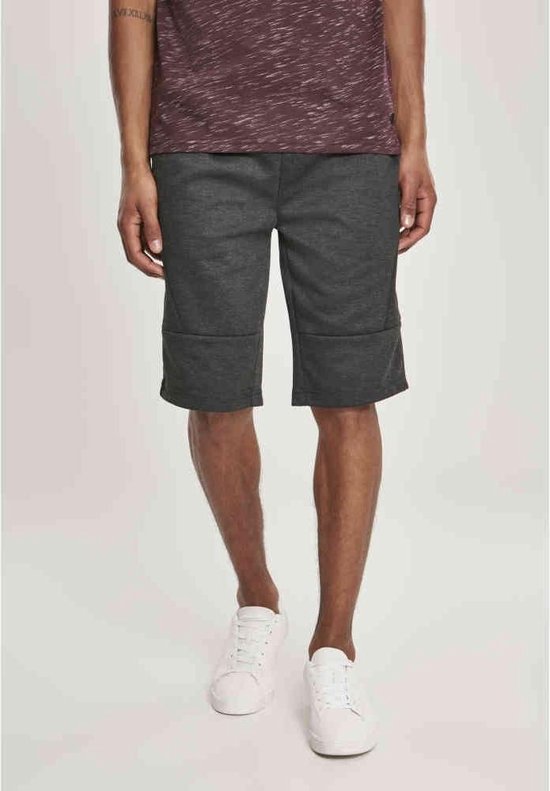 nike tech fleece korte broek grijs