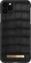 iDeal of Sweden Capri Backcover iPhone 11 Pro Max hoesje - Black Croco