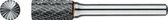 Phantom HM Stiftfrees model B‚ cilindrisch met kopvertanding 6-UNI 3x14x3x38mm
