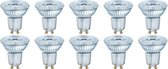 OSRAM - LED Spot 10 Pack - Parathom PAR16 927 36D - GU10 Fitting - Dimbaar - 5.5W - Warm Wit 2700K | Vervangt 50W - BSE