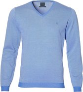 Nils Pullover V-hals - Slim Fit - Blauw - M