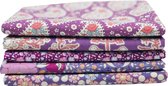 Tilda | Plum Garden | Fat Quarter Pakket | Paars