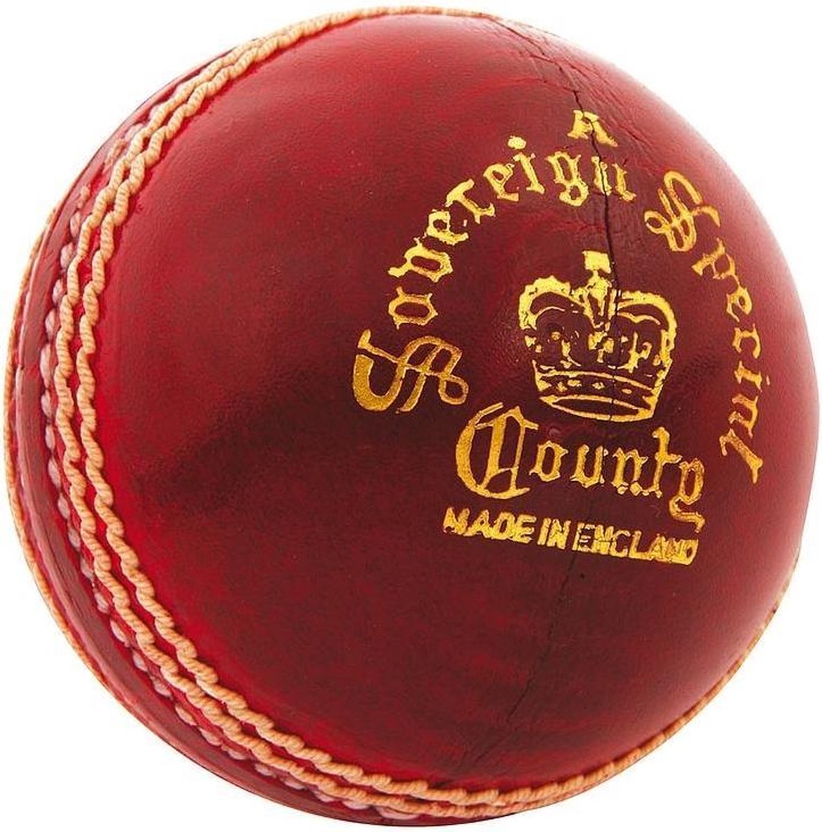 Readers Cricketbal Sovereign Special County A Heren 22,5 Cm Rood