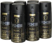 Axe Deospray Music - 6 x 150ml - Voordeelverpakking