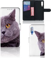 Telefoonhoesje Xiaomi Mi 9 Flipcover Case Kat