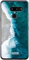 LG G8 ThinQ Hoesje Transparant TPU Case - Beach all Day #ffffff