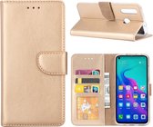 Honor 7S - Bookcase Goud - portemonee hoesje