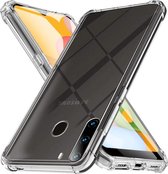 Samsung Galaxy A21 - Anti -Shock Silicone Hoesje - Transparant